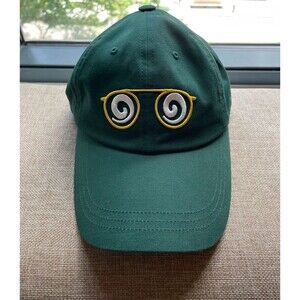 Malbon Golf x Curb Your Enthusiasm Staredown Dad Hat Forest Green Hat Cap NWOT